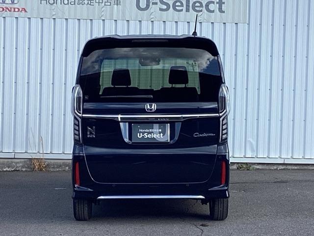 Ｎ－ＢＯＸカスタム Ｇ・Ｌターボホンダセンシング　プラズマクラスター技術搭載フルオート・エアコンディショナー　運転席＆助手席シートヒーター　両側ＰＷスライドドア　Ｂモニタ　Ｉストップ　セキュリティー　点検記録簿　ＵＳＢ接続　クルーズコントロール　ＰＷ（9枚目）
