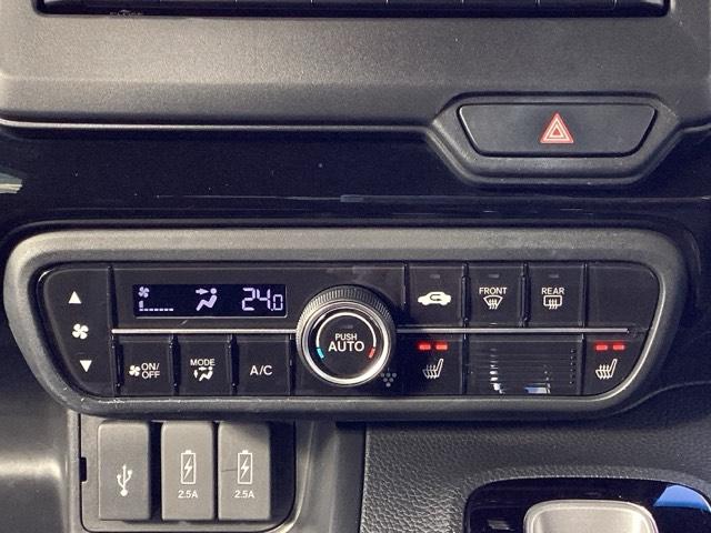 Ｎ－ＢＯＸカスタム Ｇ・Ｌターボホンダセンシング　プラズマクラスター技術搭載フルオート・エアコンディショナー　運転席＆助手席シートヒーター　両側ＰＷスライドドア　Ｂモニタ　Ｉストップ　セキュリティー　点検記録簿　ＵＳＢ接続　クルーズコントロール　ＰＷ（22枚目）