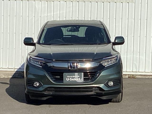 ヴェゼル Ｘ・ホンダセンシング　ＥＴＣ／純正ナビ／バックモニター／ホンダセンシング　Ｒカメラ　Ｗエアバッグ　アクティブクルーズコントロール　オートエアコン　ＬＥＤランプ　衝突軽減ブレ－キ　パワステ　整備記録簿　Ｄレコ　横滑り防止機能（6枚目）