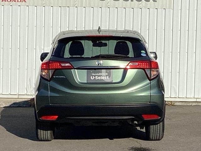 ヴェゼル Ｘ・ホンダセンシング　ＥＴＣ／純正ナビ／バックモニター／ホンダセンシング　Ｒカメラ　Ｗエアバッグ　アクティブクルーズコントロール　オートエアコン　ＬＥＤランプ　衝突軽減ブレ－キ　パワステ　整備記録簿　Ｄレコ　横滑り防止機能（9枚目）