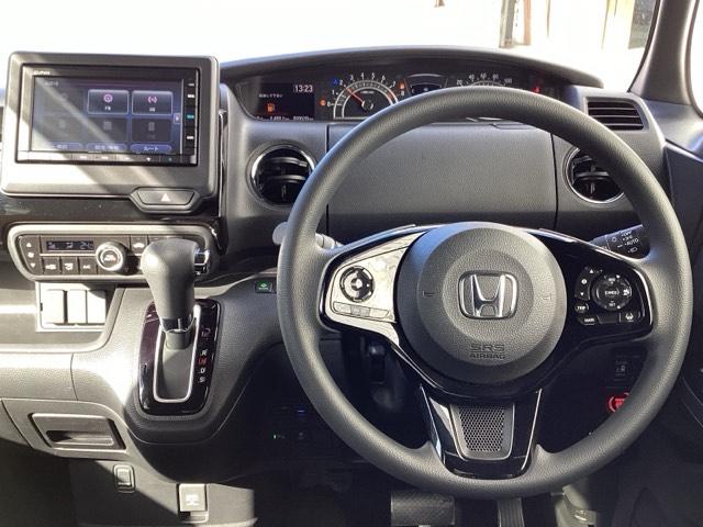 Ｎ－ＢＯＸカスタム Ｇ・Ｌターボホンダセンシング　プラズマクラスター技術搭載フルオート・エアコンディショナー　運転席＆助手席シートヒーター　Ｂソナー　ベンチ　横滑り防止システム　整備点検記録簿　Ｗエアバック　サイドエアバック　ターボ車　ＵＳＢ　ＡＡＣ（3枚目）