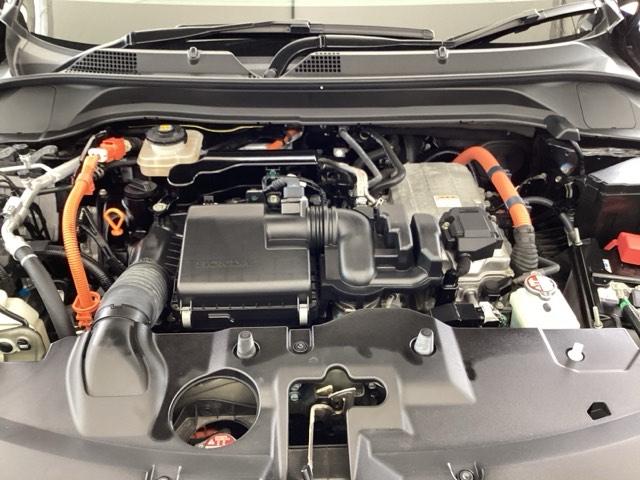 ヴェゼル e:HEVZ ドラレコ ナビ Rカメラ ブルートゥース Sヒータ 地デジフルセグTV 定期点検記録簿 電動テールゲート サイドエアバッグ 後カメラ 前後障害物センサー 横滑防止装置 エアコン LEDヘットライト(30枚目)