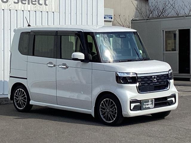 Ｎ－ＢＯＸカスタム ターボ　シートＨ　スマートキ　Ａクルコン　１オーナー　盗難防止　サイドカーテンエアバック　ＵＳＢ入力　キーレスエントリー　ナビＴＶ　両席エアバック　パーキングセンサー　ターボ車　エアコン　ＬＥＤライト（7枚目）