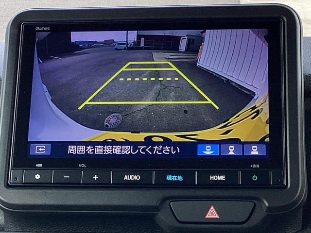 Ｎ－ＢＯＸカスタム ターボ　シートＨ　スマートキ　Ａクルコン　１オーナー　盗難防止　サイドカーテンエアバック　ＵＳＢ入力　キーレスエントリー　ナビＴＶ　両席エアバック　パーキングセンサー　ターボ車　エアコン　ＬＥＤライト（12枚目）