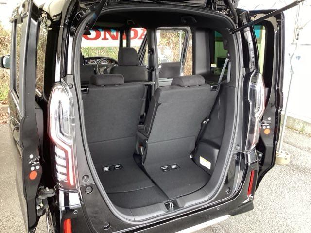 Ｎ－ＢＯＸカスタム Ｌ　純正メモリーナビ　ドラレコ　リアカメラ　スマートキーシステム　ヒーター　リヤカメラ　サイドカーテンエアバック　記録簿　ナビ＆ＴＶ　ＵＳＢポート　ＬＥＤ　キーフリー　両側スライド片側電動ドア　ＤＶＤ（18枚目）