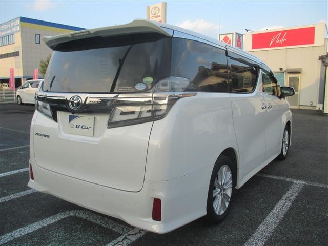 ヴェルファイア ２．５Ｚ　フルセグ　メモリーナビ　ＤＶＤ再生　後席モニター　バックカメラ　衝突被害軽減システム　ＥＴＣ　ドラレコ　両側電動スライド　ＬＥＤヘッドランプ　乗車定員８人　３列シート　記録簿（4枚目）