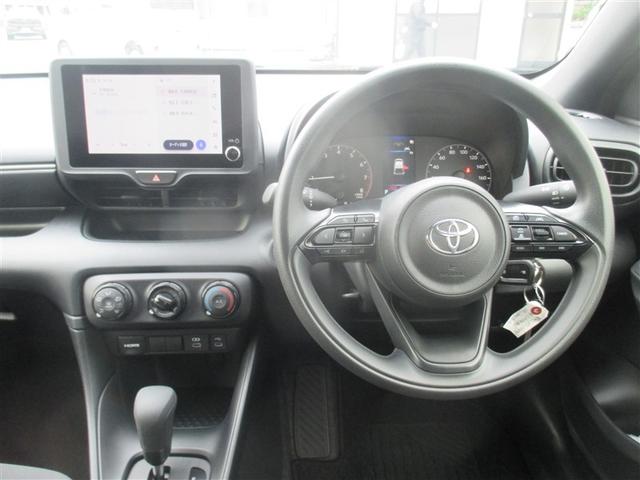 ヤリス X ミュージックプレイヤー接続可 バックカメラ 衝突被害軽減システム ETC ワンオーナー 記録簿(7枚目)