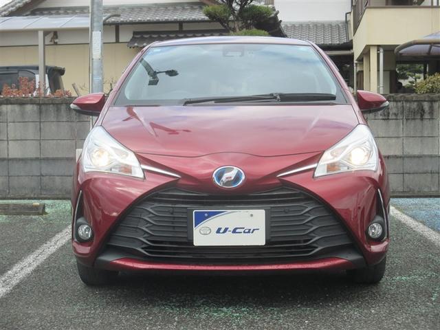 ヴィッツ ハイブリッドＦ　アミー　フルセグ　メモリーナビ　バックカメラ　衝突被害軽減システム　ＥＴＣ　ドラレコ　ワンオーナー　記録簿（2枚目）