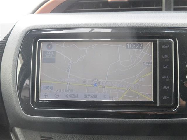 ヴィッツ ハイブリッドＦ　アミー　フルセグ　メモリーナビ　バックカメラ　衝突被害軽減システム　ＥＴＣ　ドラレコ　ワンオーナー　記録簿（9枚目）