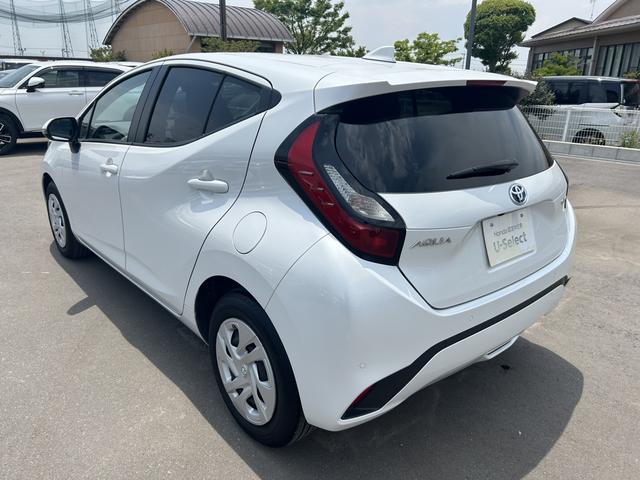 アクア Ｇ　レンタカーアップ　純正ナビ　ＥＴＣ　ドラレコ　禁煙車　Ｒカメラ　前後センサー　衝突軽減　横滑り防止装置　スマートキー　オートエアコン　アイドルストップ　キーフリ　クルーズコントロール　整備記録簿　ＰＳ（40枚目）