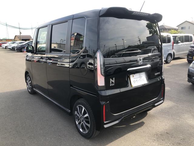 Ｎ－ＢＯＸカスタム ベースグレード　試乗車アップ　純正ナビ　ドラレコ　両側電動ドア　ＬＥＤ　アルミホイール　追突軽減ブレーキ　禁煙　Ｂカメ　ＵＳＢ　スマキー　アイドリング　オートエアコン　ドライブレコーダー　前席シートヒーター　ＥＳＣ（41枚目）