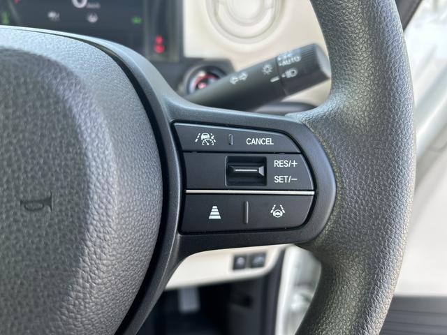 Ｎ－ＢＯＸ ベースグレード　レンタカーアップ　純正ナビ　ＥＴＣ　ドラレコ　パワーウインドー　衝突被害軽減　バックカメラ付　インテリキー　横滑り防止機能　ＵＳＢ　禁煙　両側スライド片側電動ドア　オートエアコン　ＬＥＤライト　ＡＢＳ（53枚目）