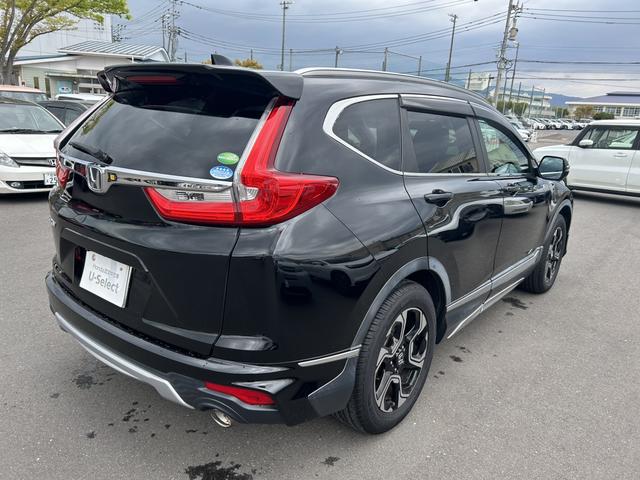 ＣＲ－Ｖ ＥＸ・マスターピース　純正ナビ　ＥＴＣ２．０　ドラレコ　ガラスルーフ　ブラインドスポットインフォメーション　電動シート　記録簿　禁煙車　Ｓルーフ　ワンオーナー車　セキュリティーアラーム　ターボ　ＤＶＤ再生可　フルセグテレビ（55枚目）