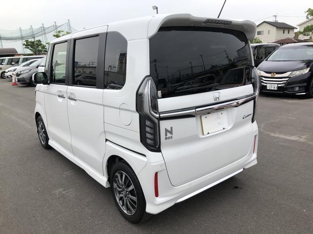 Ｎ－ＢＯＸカスタム Ｌ　純正ナビ　ＥＴＣ　前後ドラレコ　両側電動ドア　ＬＥＤ　アルミホイール　Ｉストップ　キーレスエントリー　ＳＲＳ　Ｂカメ　禁煙　リアコーナーセンサー　ナビ＆ＴＶ　ＤＶＤ再生　メンテナンスノート　スマキー（44枚目）