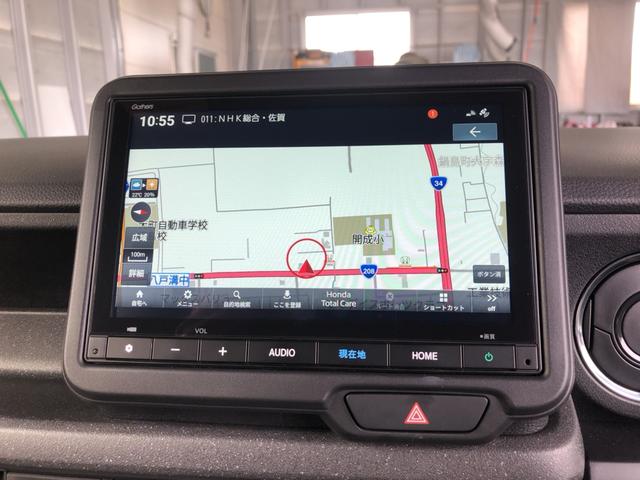 Ｎ－ＢＯＸカスタム ベースグレード　レンタカーアップ　純正ナビ　ＥＴＣ　ドラレコ　両側電動ドア　ＬＥＤ　アルミホイール　追突軽減ブレーキ　禁煙　Ｂカメ　ＵＳＢ　スマキー　アイドリング　オートエアコン　ドライブレコーダー　オートライト（5枚目）