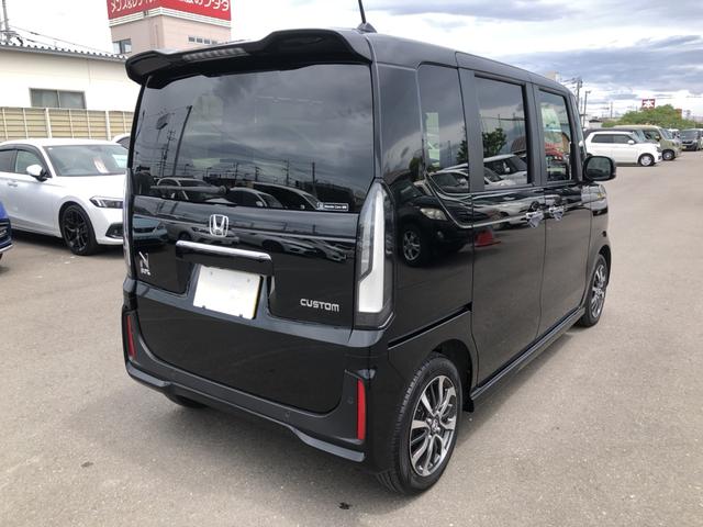 Ｎ－ＢＯＸカスタム ベースグレード　試乗車アップ　純正ナビ　ドラレコ　両側電動ドア　ＬＥＤ　アルミホイール　追突被害軽減ブレーキ　ＥＣＯＮ　禁煙　オートクルーズ　シートヒータ　ＵＳＢ　セキュリティアラーム　ＡＡＣ　スマートキ－　パワステ（35枚目）