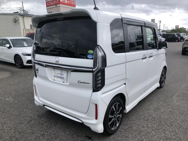 Ｎ－ＢＯＸカスタム Ｇ・Ｌホンダセンシング　純正ナビ　ＥＴＣ　前後ドラレコ　片側電動ドア　ＬＥＤ　アルミホイール　ＡＣ　禁煙　アイドルストップ　ＤＶＤ再生可　スマートキーシステム　オートクルーズ　フルセグＴＶ　後カメラ　ＵＳＢ接続　ナビＴＶ（41枚目）