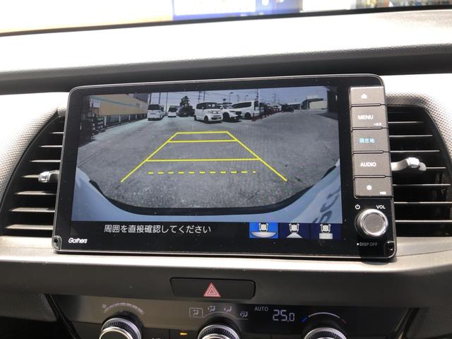 フィット ｅ：ＨＥＶクロスター　純正ナビ　ＥＴＣ　前後ドラレコ　ＬＥＤ　アルミホイール　ワンオーナー　禁煙車　ＣＭＢＳ　横滑り防止機能　整備記録簿　ドラレコ付き　ＵＳＢ入力　パワステ　パワーウィンド　地デジＴＶ　サイドエアバッグ（7枚目）
