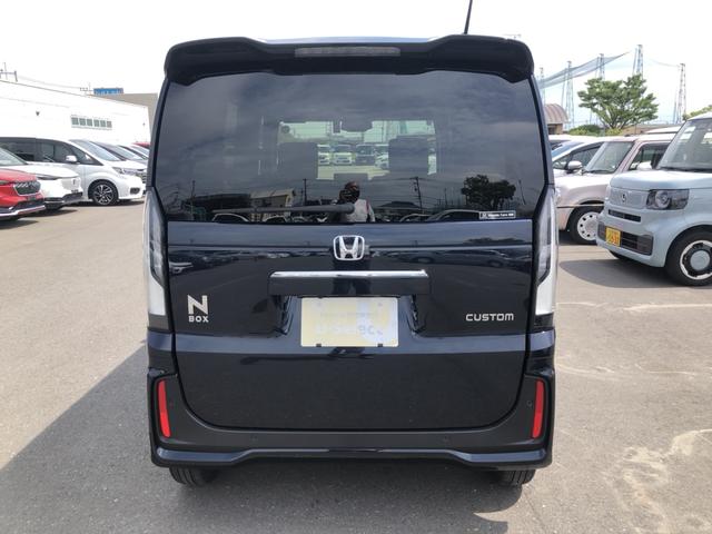 Ｎ－ＢＯＸカスタム ベースグレード　試乗車アップ　純正ナビ　ドラレコ　両側電動ドア　ＬＥＤ　アルミホイール　追突被害軽減ブレーキ　ＥＣＯＮ　禁煙　マルチカメラ　オートクルーズ　シートヒータ　ＵＳＢ　セキュリティアラーム　ＡＡＣ　パワステ（36枚目）