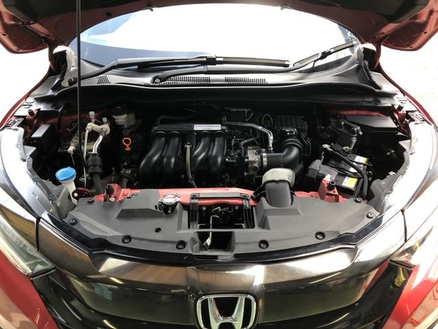 ヴェゼル ＲＳ・ホンダセンシング　純正ナビ　ＥＴＣ　ＬＥＤ　アルミホイール　ホンダセンシング　シートヒーター　スマートキー付き　１オーナー　地デジＴＶ　リヤカメラ　シートＨ　整備記録簿　盗難防止システム　横滑り防止機能　サイドＳＲＳ（32枚目）
