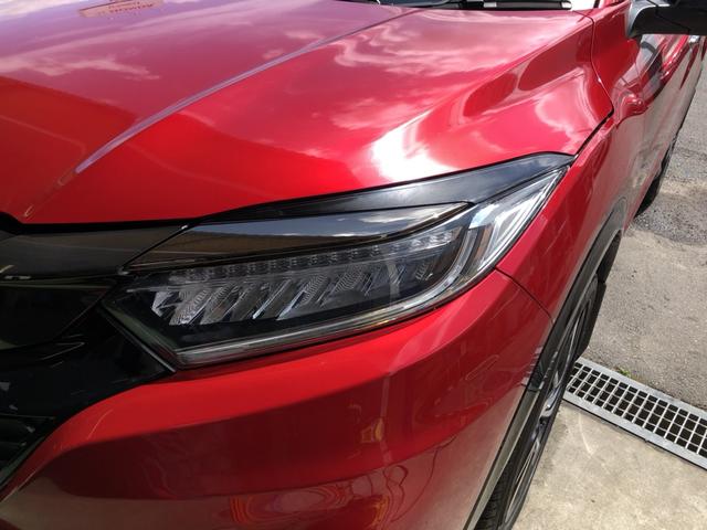 ヴェゼル ＲＳ・ホンダセンシング　純正ナビ　ＥＴＣ　ＬＥＤ　アルミホイール　ホンダセンシング　シートヒーター　スマートキー付き　１オーナー　地デジＴＶ　リヤカメラ　シートＨ　整備記録簿　盗難防止システム　横滑り防止機能　サイドＳＲＳ（41枚目）