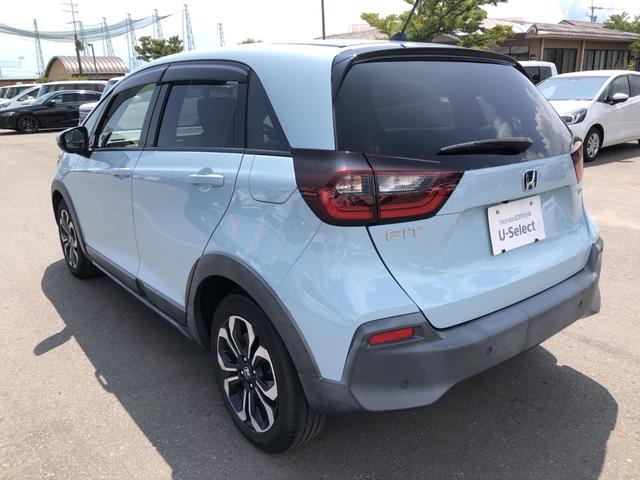 フィット ｅ：ＨＥＶクロスター　純正ナビ　前後ドラレコ　ＥＴＣ　クルーズコントロール　アルミホイール　ワンオーナー　禁煙車　衝突回避システム　１オーナー　フルオートエアコン　整備記録簿　前後センサー　ＬＥＤランプ　エアバッグ　地デジ（39枚目）