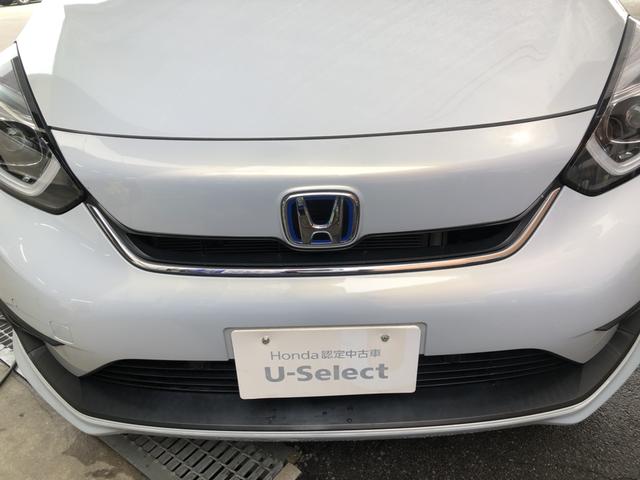 フィット ｅ：ＨＥＶネス　純正ナビ　前後ドラレコ　ＬＥＤ　アルミホイール　禁煙車　ワンオーナー　衝突軽減　Ｒカメ　パーキングセンサー　サイドカーテンエアバック　地デジ　ＵＳＢ　オートエアコン　ＤＶＤ　スマキー　エアバッグ（44枚目）