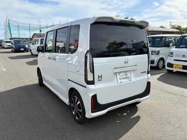 Ｎ－ＢＯＸカスタム コーディネートスタイル　レンタカーアップ　純正ナビ　ＥＴＣ　ドラレコ　両側電動スライド　シートヒーター　ＬＥＤ　アルミホイール　禁煙車　オートクルーズ　ワンオーナー　フルセグ対応　Ｗ電動ドア　ＥＳＣ　リアカメラ　整備記録簿（31枚目）