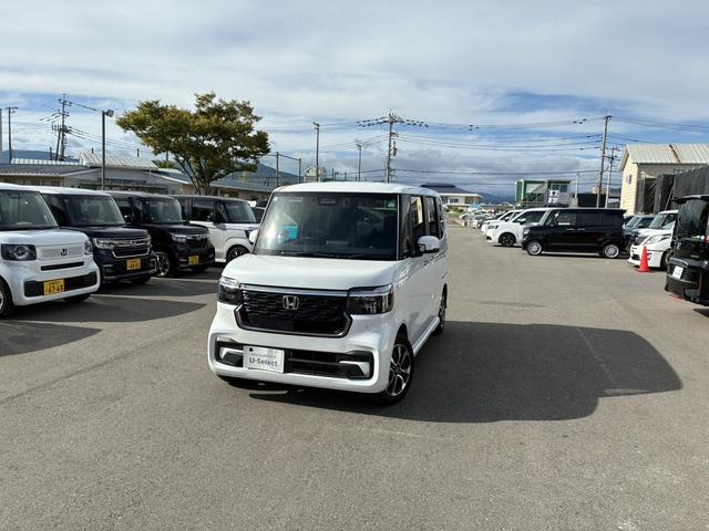Ｎ－ＢＯＸカスタム コーディネートスタイル　レンタカーアップ　純正ナビ　ＥＴＣ　ドラレコ　両側電動スライド　シートヒーター　ＬＥＤ　アルミホイール　禁煙車　オートクルーズ　ワンオーナー　フルセグ対応　Ｗ電動ドア　ＥＳＣ　リアカメラ　整備記録簿（57枚目）