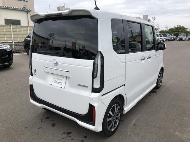 Ｎ－ＢＯＸカスタム ベースグレード　レンタカーアップ　純正ナビ　ＥＴＣ　ドラレコ　両側電動スライド　クルーズコントロール　シートヒーター　禁煙車　Ｗ電動ドア　ＵＳＢ接続　ＣＭＢＳ　Ｄレコ　ベンチシート　オートエアコン　スマートキ　ＬＥＤ（41枚目）