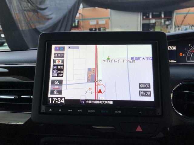 Ｎ－ＢＯＸカスタム Ｌコーディネートスタイル　純正ナビ　ＥＴＣ　両側電動ドア　ＬＥＤ　アルミホイール　ワンオーナー　禁煙車　衝突軽減ブレーキ　両側パワ－スライドドア　Ｂカメラ付　ソナー　クルコン　フルセグ　１オーナー　ベンチシート　ＡＡＣ　ＵＳＢ（4枚目）