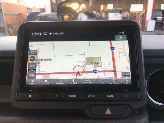 Ｎ－ＢＯＸカスタム ベースグレード　レンタカーアップ　純正ナビ　ＥＴＣ　ドラレコ　両側電動スライド　シートヒーター　クルーズコントロール　禁煙車　Ｗ電動ドア　ＵＳＢ接続　ＣＭＢＳ　Ｄレコ　ベンチシート　オートエアコン　スマートキ　ＬＥＤ（5枚目）