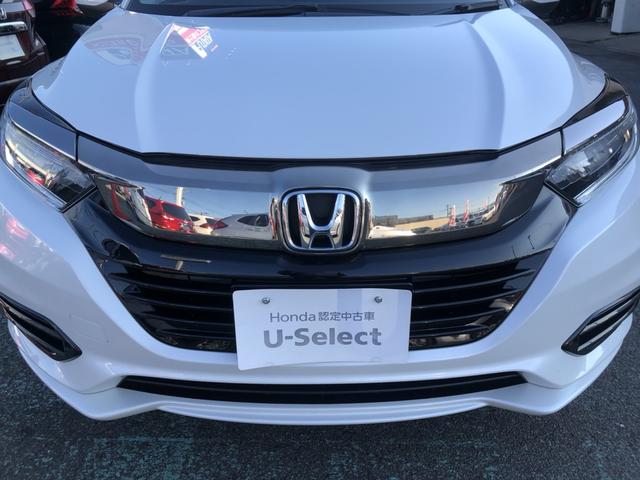 ヴェゼル ハイブリッドＺ・ホンダセンシング　純正ナビ　ＥＴＣ　前後ドラレコ　シートヒーター　クルーズコントロール　アルミホイール　ＬＥＤ　ワンオーナー　禁煙車　レーダーサポート　１オーナ－　ＤＶＤ再生機能　整備記録簿　横滑り防止システム　フルセ（43枚目）
