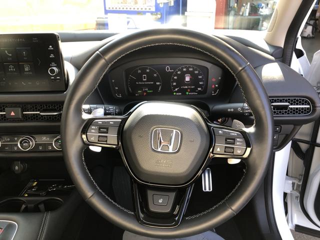 ZR-V e:HEVZ レンタカーアップ 純正ナビ ETC ドラレコ マルチビューカメラ LED アルミホイール Pセンサー レザー Bカメラ サイドエアバック パワ-シ-ト ナビTV USB接続 地デジ Sヒーター 禁煙(10枚目)