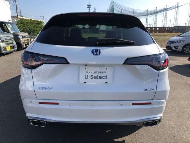 ZR-V e:HEVZ レンタカーアップ 純正ナビ ETC ドラレコ マルチビューカメラ LED アルミホイール Pセンサー レザー Bカメラ サイドエアバック パワ-シ-ト ナビTV USB接続 地デジ Sヒーター 禁煙(54枚目)