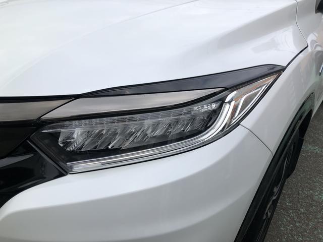 ヴェゼル ハイブリッドＲＳ・ホンダセンシング　純正ナビ　ＥＴＣ　ドラレコ　ＬＥＤ　アルミホイール　シートヒーター　ホンダセンシング　１オ－ナ－　定期点検記録簿　サイドＳＲＳ　Ｒカメ　フルオートエアコン　禁煙　ＵＳＢ接続　両席エアバック　スマキー（44枚目）