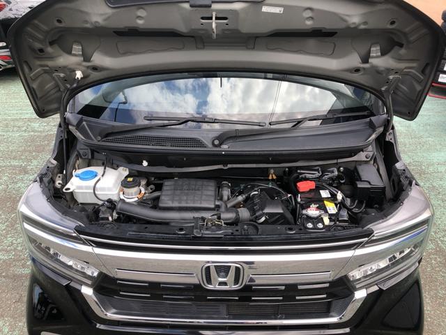 N-BOXカスタム L 純正ナビ ETC 前後ドラレコ シートヒーター LED アルミホイール Pソナー 禁煙 1オーナー サイドエアバッグ ナビTV Aストップ ベンチシート 点検記録簿 キーフリーシステム リアカメ AC(38枚目)