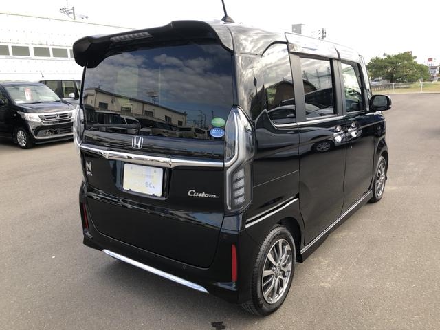 N-BOXカスタム L 純正ナビ ETC 前後ドラレコ シートヒーター LED アルミホイール Pソナー 禁煙 1オーナー サイドエアバッグ ナビTV Aストップ ベンチシート 点検記録簿 キーフリーシステム リアカメ AC(42枚目)
