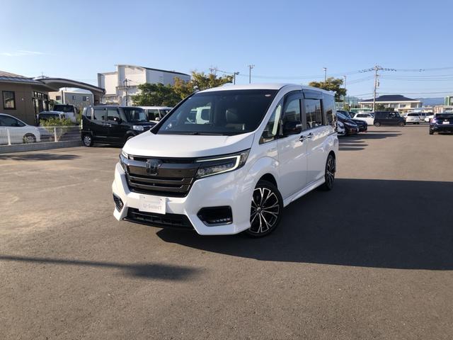 ステップワゴンスパーダ e:HEVスパーダG・EXホンダセンシング 純正ナビ リア席モニター ETC 前後ドラレコ 両側電動ドア LED アルミホイール エアバック Pアシスト 地デジ クルコン サイドエアバッグ シ-トヒ-タ- 衝突軽減システム 1オーナー スマキー(43枚目)