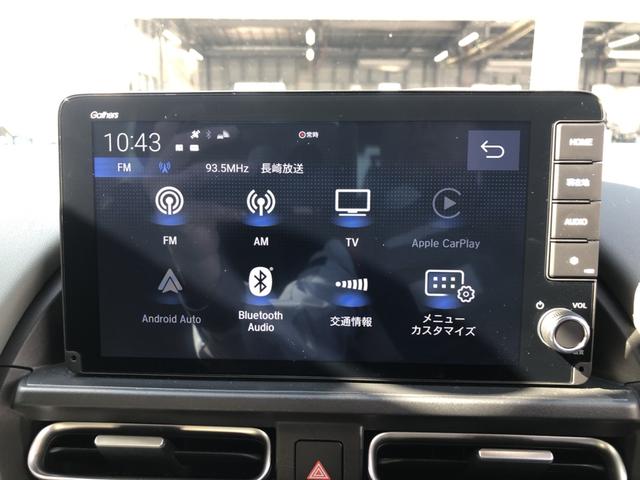 フリード e:HEVクロスター 試乗車アップ 純正ナビ ETC 前後ドラレコ 両側電動ドア LED アルミホイール Sヒーター 衝突軽減ブレーキシステム フルセグ 禁煙車 オートエアコン バックモニター パーキングセンサー キーレス(6枚目)