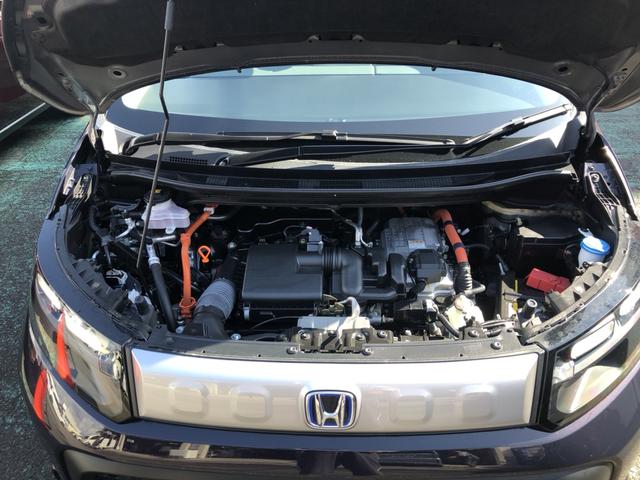 フリード e:HEVクロスター 試乗車アップ 純正ナビ ETC 前後ドラレコ 両側電動ドア LED アルミホイール Sヒーター 衝突軽減ブレーキシステム フルセグ 禁煙車 オートエアコン バックモニター パーキングセンサー キーレス(35枚目)