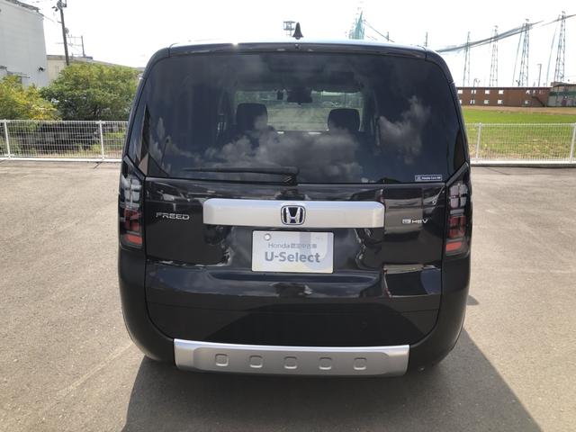 フリード e:HEVクロスター 試乗車アップ 純正ナビ ETC 前後ドラレコ 両側電動ドア LED アルミホイール Sヒーター 衝突軽減ブレーキシステム フルセグ 禁煙車 オートエアコン バックモニター パーキングセンサー キーレス(40枚目)