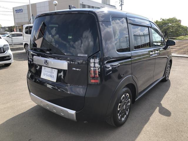 フリード e:HEVクロスター 試乗車アップ 純正ナビ ETC 前後ドラレコ 両側電動ドア LED アルミホイール Sヒーター 衝突軽減ブレーキシステム フルセグ 禁煙車 オートエアコン バックモニター パーキングセンサー キーレス(41枚目)