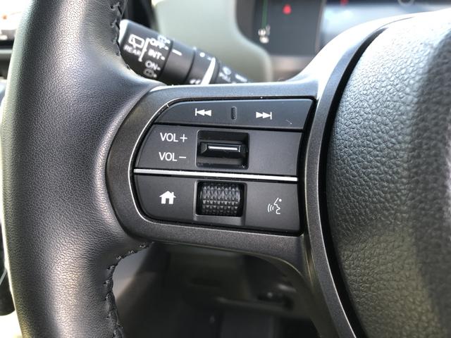 フリード e:HEVクロスター 試乗車アップ 純正ナビ ETC 前後ドラレコ 両側電動ドア LED アルミホイール Sヒーター 衝突軽減ブレーキシステム フルセグ 禁煙車 オートエアコン バックモニター パーキングセンサー キーレス(56枚目)