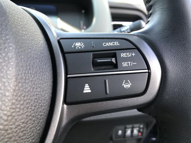 フリード e:HEVクロスター 試乗車アップ 純正ナビ ETC 前後ドラレコ 両側電動ドア LED アルミホイール Sヒーター 衝突軽減ブレーキシステム フルセグ 禁煙車 オートエアコン バックモニター パーキングセンサー キーレス(57枚目)