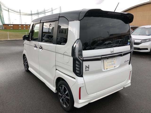 Ｎ－ＢＯＸカスタム Ｌ　純正ナビ　ＥＴＣ　前後ドラレコ　両側電動ドア　ＬＥＤ　アルミホイール　両席電動スライドドア　Ｐソナー　禁煙　１オーナー　サイドエアバッグ　ナビＴＶ　Ａストップ　シートヒータ　ベンチシート　点検記録簿（42枚目）