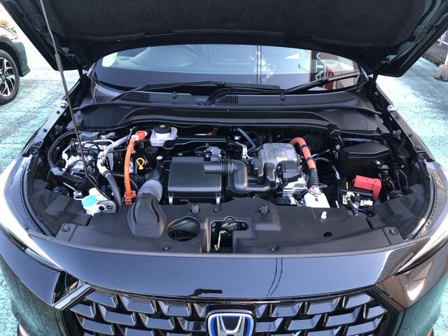 ヴェゼル ｅ：ＨＥＶＸ・ＨｕＮＴパッケージ　試乗車アップ　純正ナビ　ＥＴＣ　前後ドラレコ　ＬＥＤ　アルミホイール　盗難防止システム　地デジフルセグ　サイドエアバッグ　Ｂカメラ　クリアランスソナー　横滑り防止機能　スマートキー　禁煙　オートライト（34枚目）