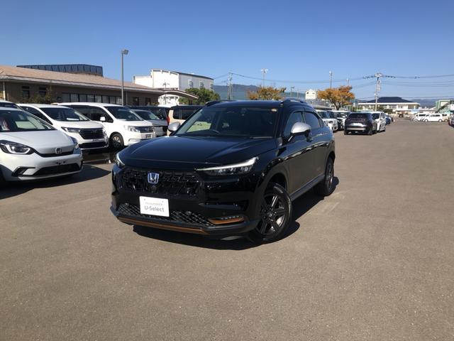 ヴェゼル ｅ：ＨＥＶＸ・ＨｕＮＴパッケージ　試乗車アップ　純正ナビ　ＥＴＣ　前後ドラレコ　ＬＥＤ　アルミホイール　盗難防止システム　地デジフルセグ　サイドエアバッグ　Ｂカメラ　クリアランスソナー　横滑り防止機能　スマートキー　禁煙　オートライト（35枚目）