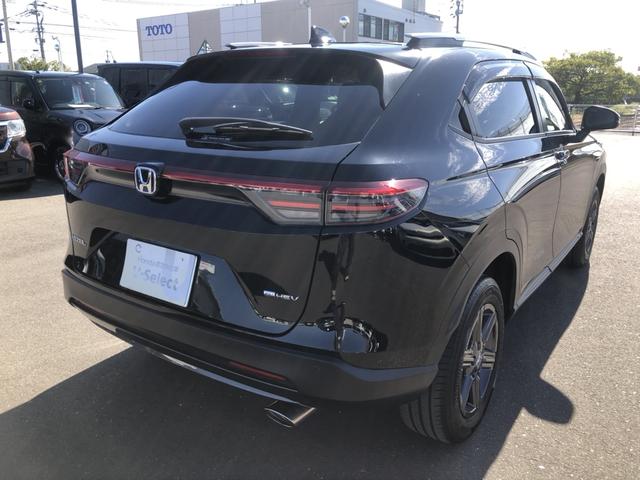ヴェゼル ｅ：ＨＥＶＸ・ＨｕＮＴパッケージ　試乗車アップ　純正ナビ　ＥＴＣ　前後ドラレコ　ＬＥＤ　アルミホイール　盗難防止システム　地デジフルセグ　サイドエアバッグ　Ｂカメラ　クリアランスソナー　横滑り防止機能　スマートキー　禁煙　オートライト（37枚目）