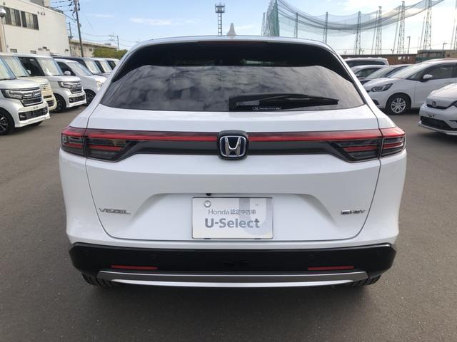 ヴェゼル ｅ：ＨＥＶＺ　試乗車アップ　純正ナビ　ＥＴＣ　ドラレコ　全周囲カメラ　クルーズコントロール　シートヒーター　禁煙車　衝突回避支援ブレーキ機能　パノラミックビューモニター　スマキ　Ｐトランク　フルオートエアコン（51枚目）